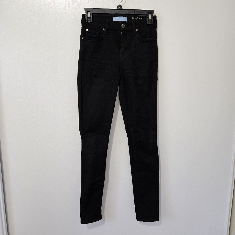 7ForAllMankind High Rise Skinny Jean - Picture 4 of 6